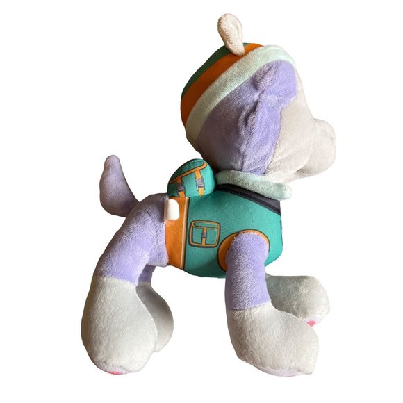 Spin Master Paw Patrol Everest Plush 8" Multicolor Fabric Eyes Hard Nose Toy - Picture 6 of 8